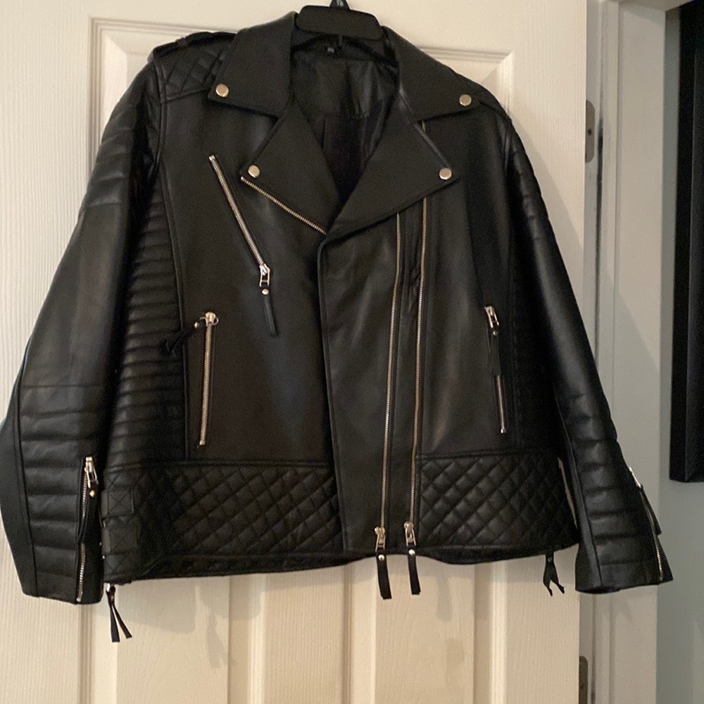 Real leather jacket